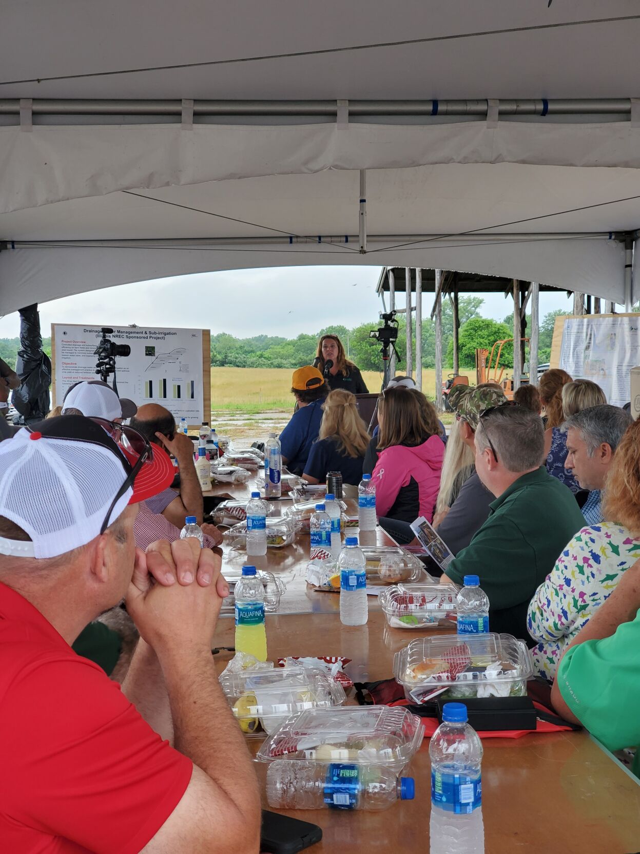 Farmers get rainy glimpse of nutrient stewardship at work
